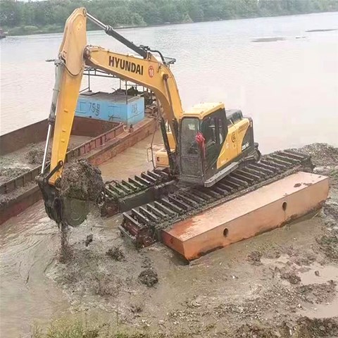水陸兩用挖掘機可擔任河道清淤作業嗎？